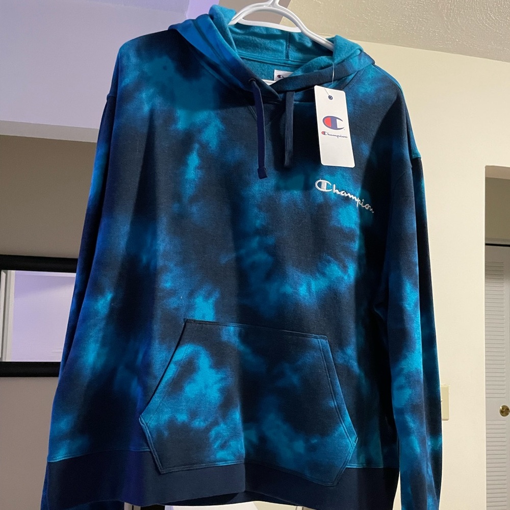Champion tie dye hoodie